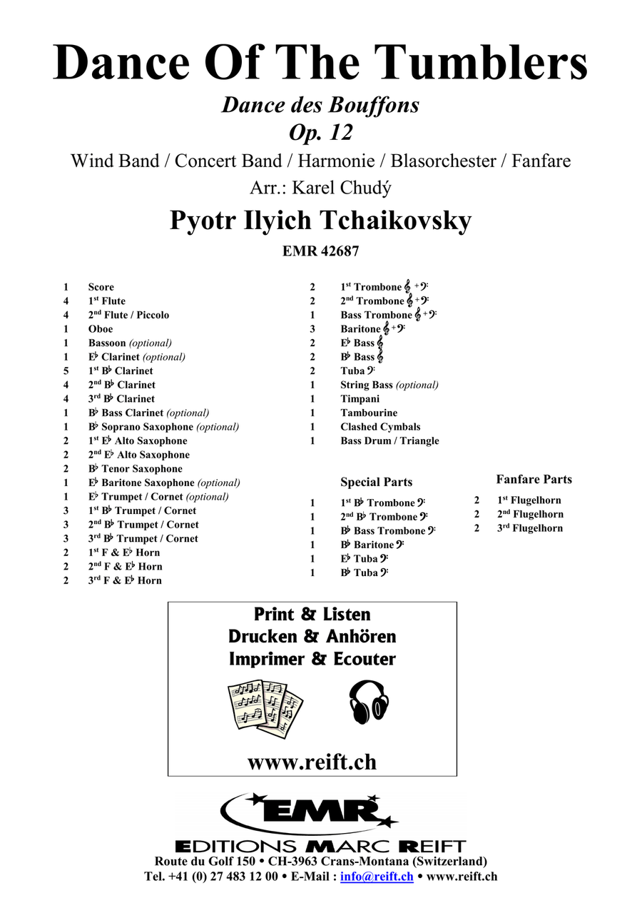 Dance Of The Tumblers Dance Of The Tumblers Concert Band scores gallery preview page 2