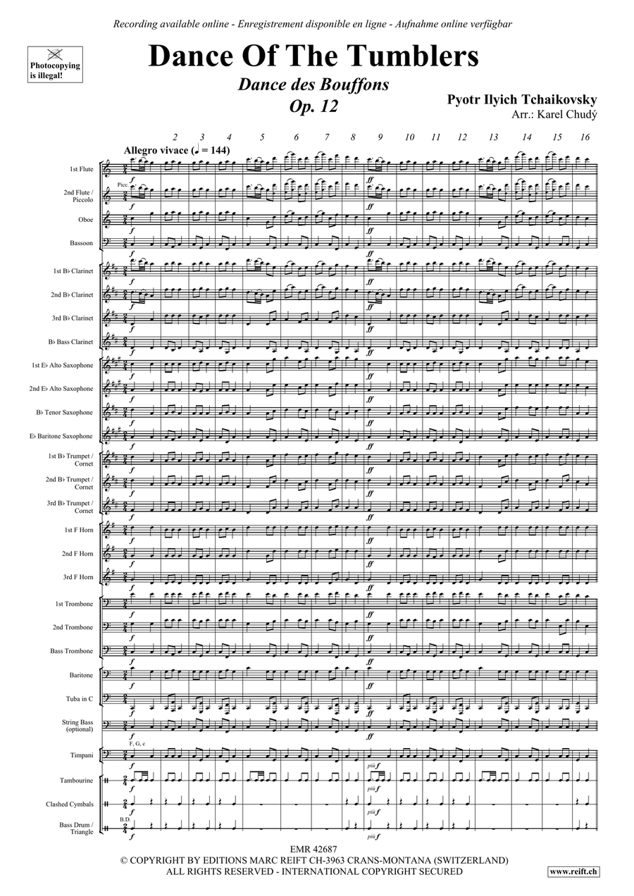 Dance Of The Tumblers Dance Of The Tumblers Concert Band scores gallery preview page 4