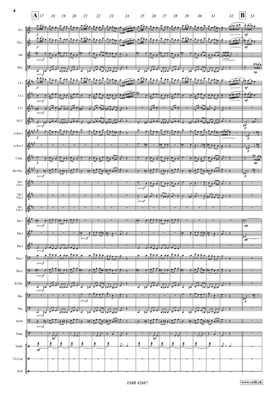 Dance Of The Tumblers Dance Of The Tumblers Concert Band scores gallery preview page 5