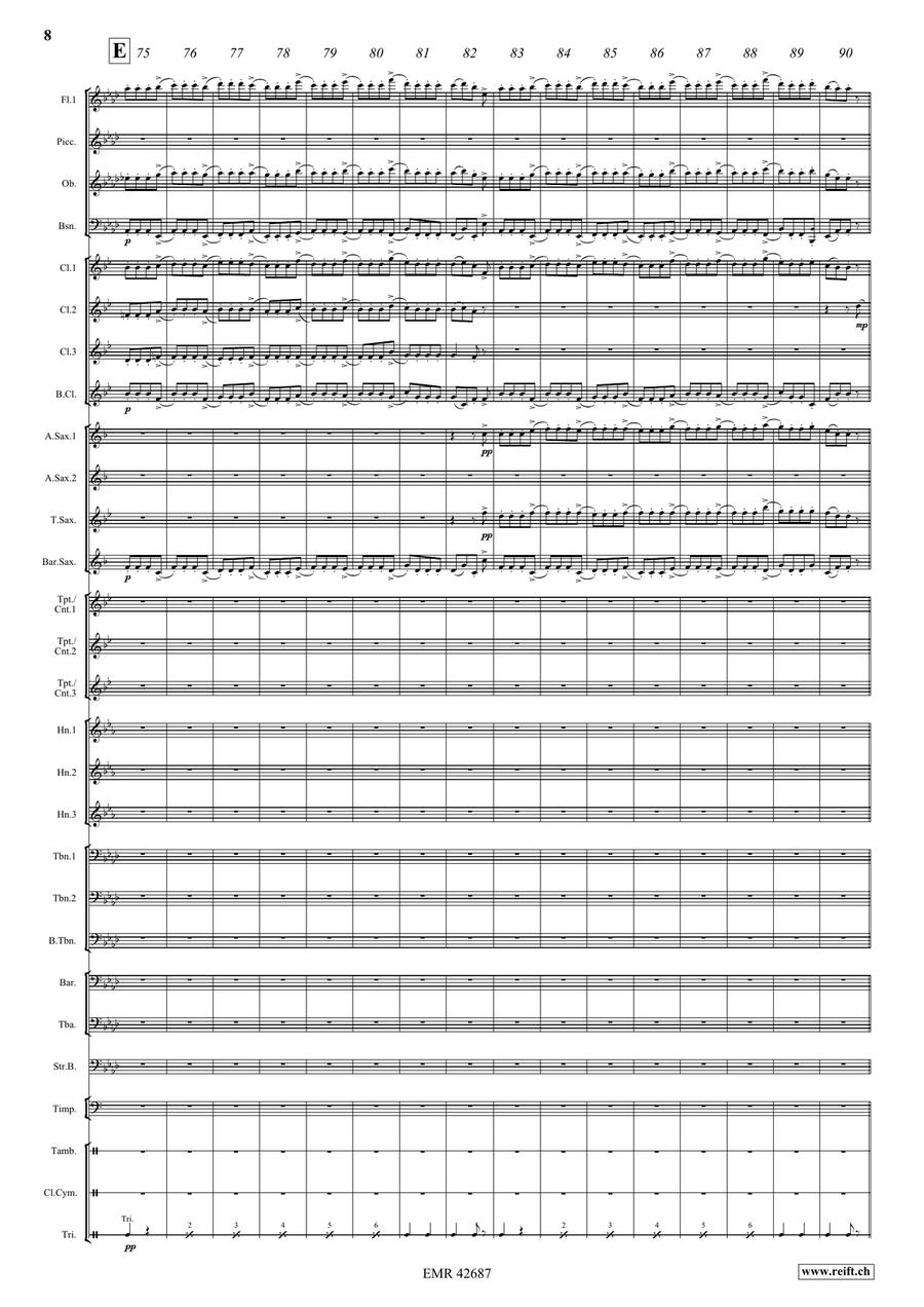 Dance Of The Tumblers Dance Of The Tumblers Concert Band scores gallery preview page 9
