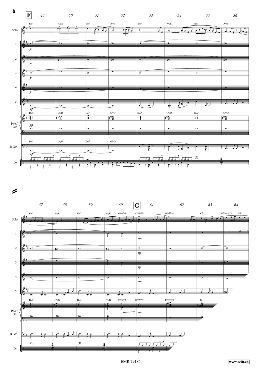 Summertime Saxophone scores gallery preview page 7