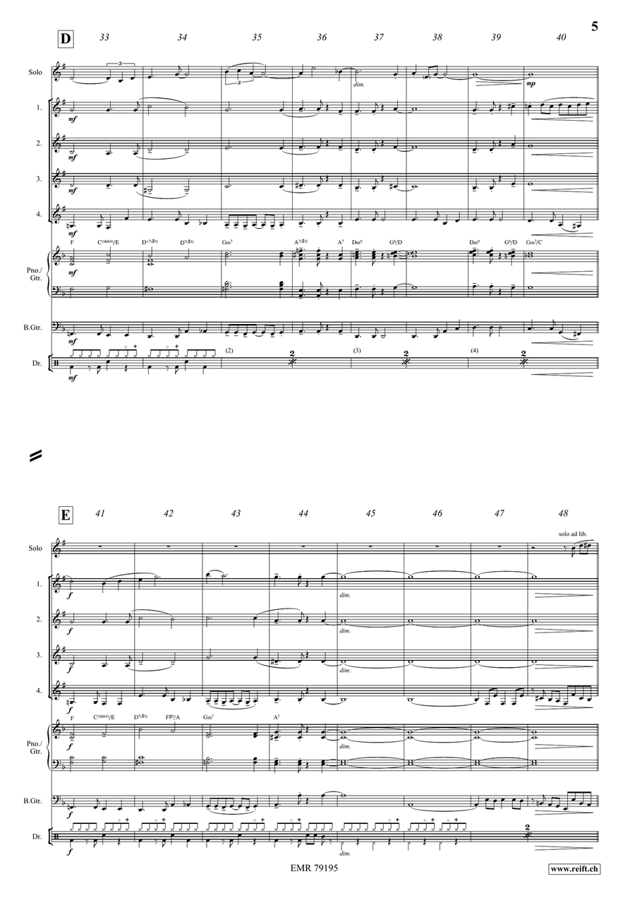 Summertime Summertime Cornet scores gallery preview page 6