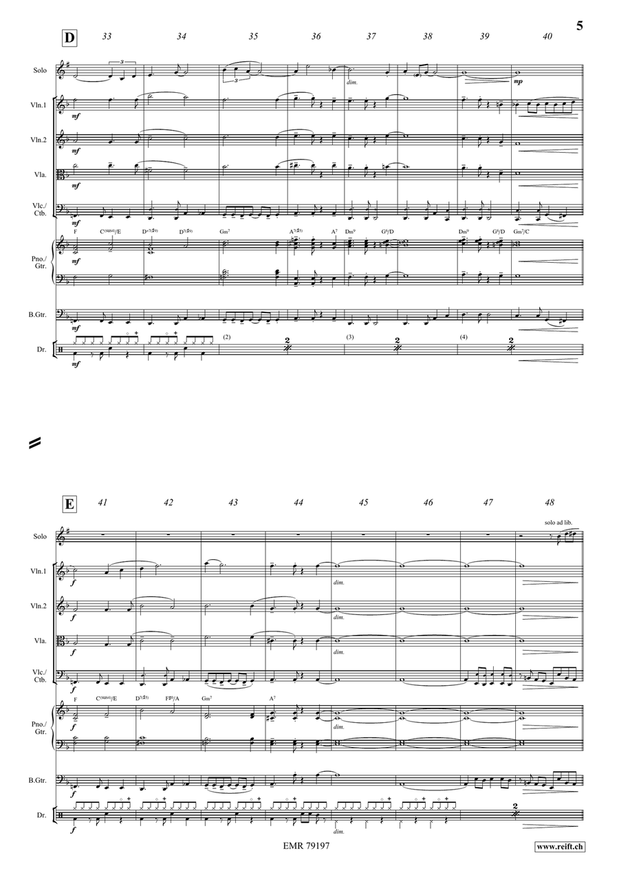 Summertime Summertime Trumpet scores gallery preview page 6