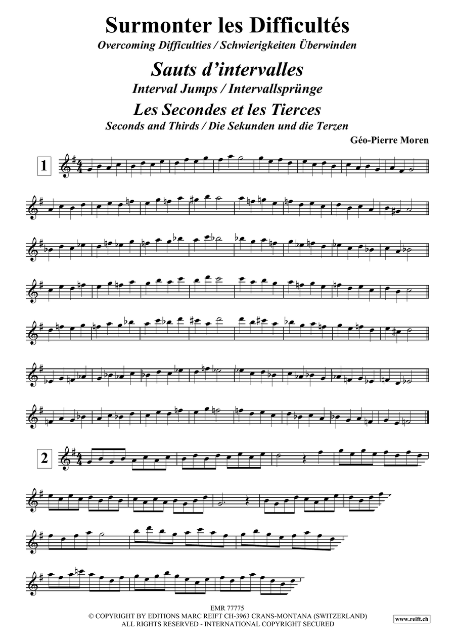 Surmonter les Difficultés Piccolo scores gallery preview page 7