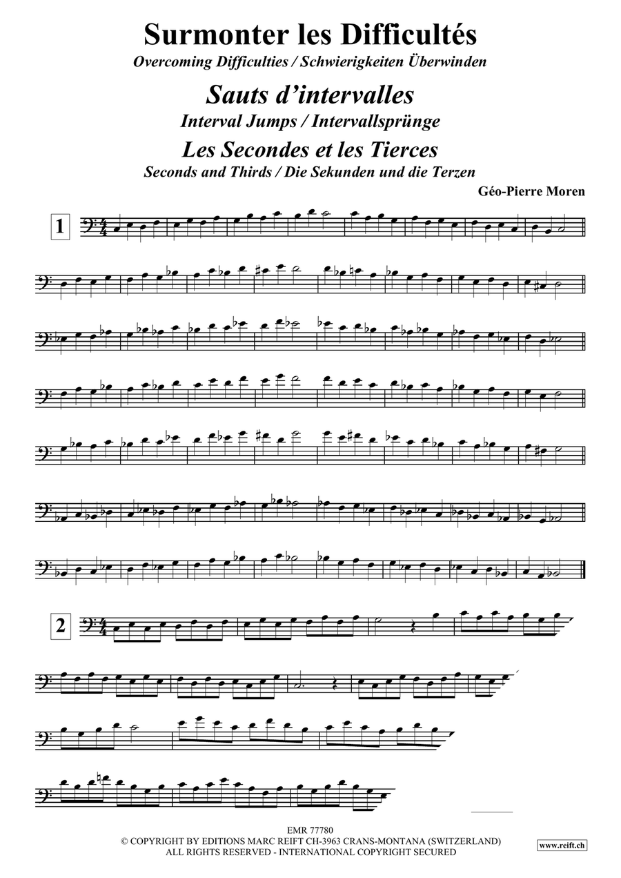 Surmonter les Difficultés Bassoon Solo scores gallery preview page 7