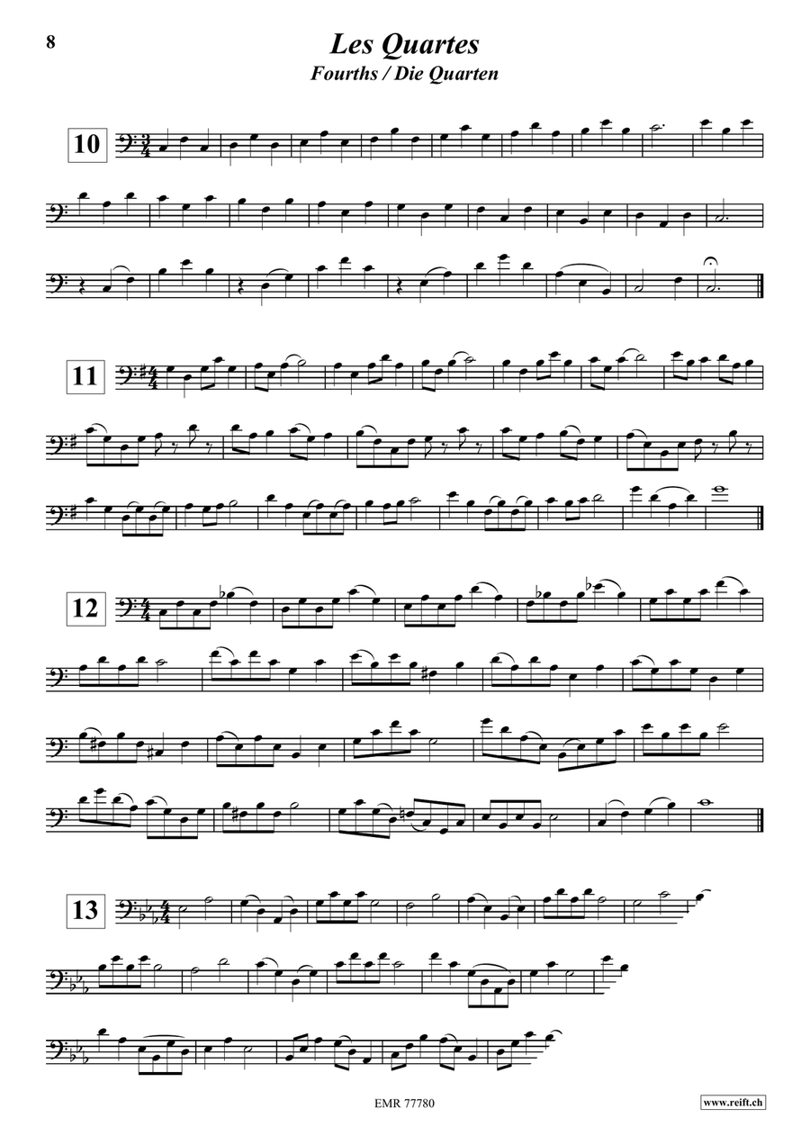 Surmonter les Difficultés Bassoon Solo scores gallery preview page 8