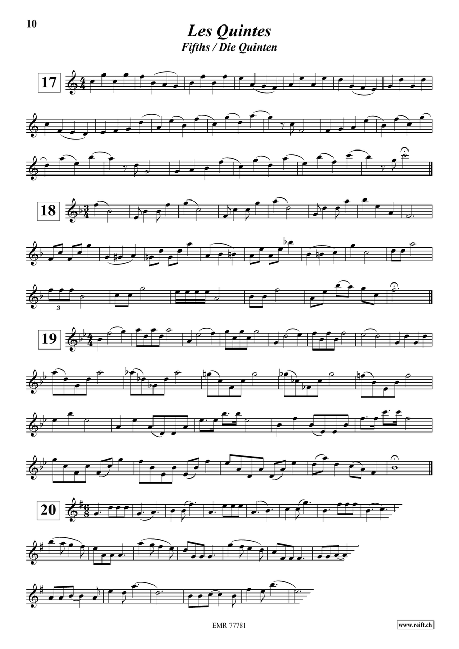 Surmonter les Difficultés Soprano Saxophone scores gallery preview page 9