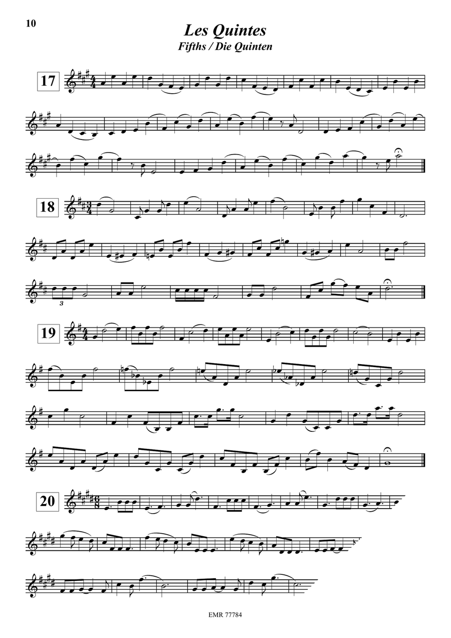 Surmonter les Difficultés Baritone Saxophone scores gallery preview page 9