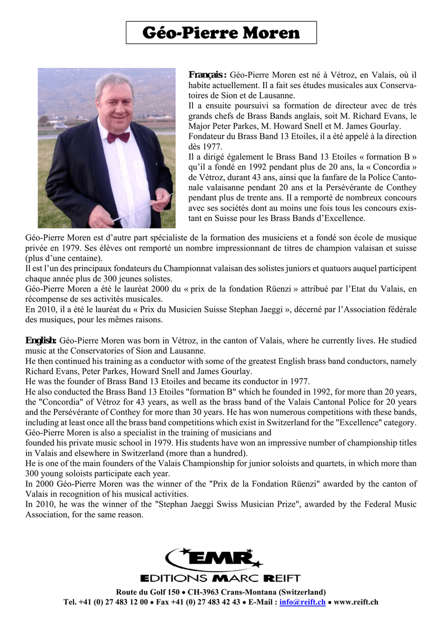 Surmonter les Difficultés Trumpet scores gallery preview page 3