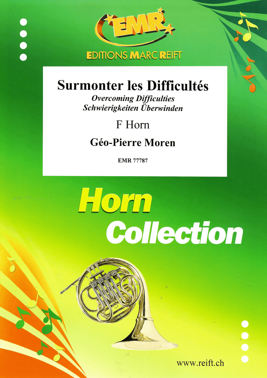 Surmonter les Difficultés Horn scores gallery preview page 1
