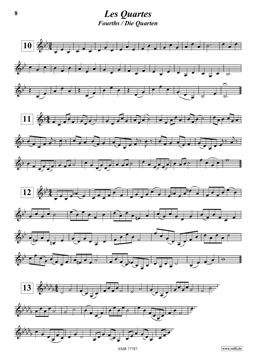 Surmonter les Difficultés Horn scores gallery preview page 8