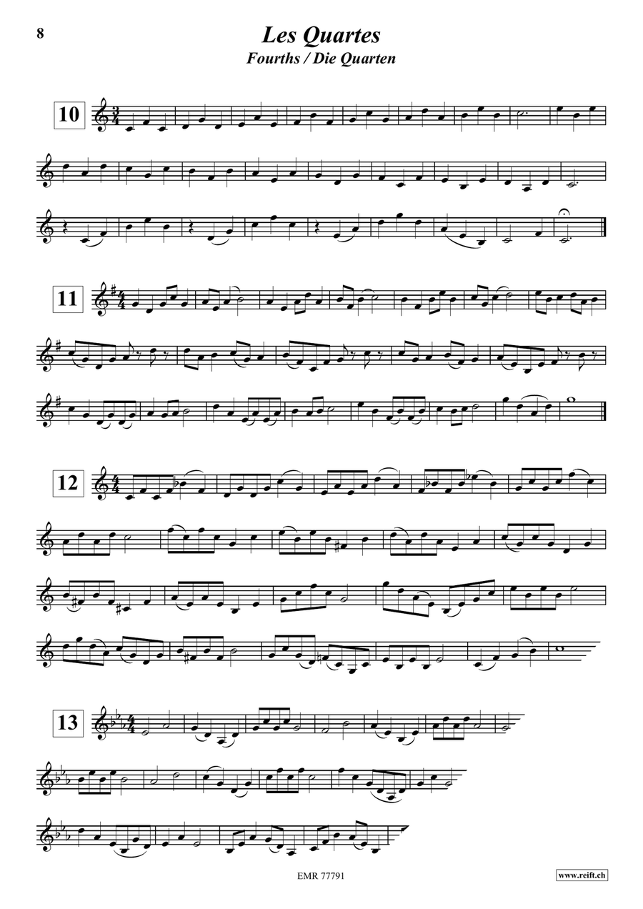 Surmonter les Difficultés Trombone scores gallery preview page 8