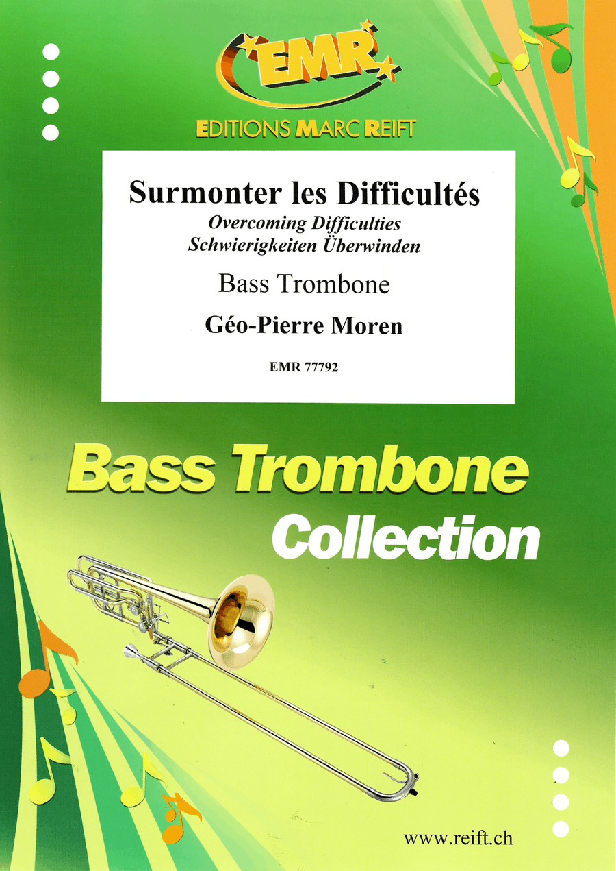 Surmonter les Difficultés Trombone scores gallery preview page 1