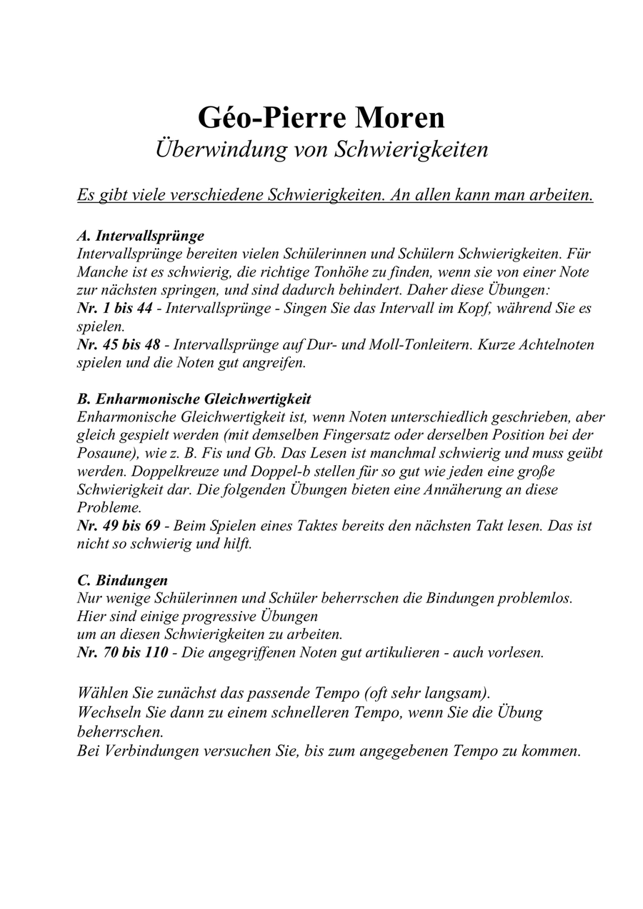 Surmonter les Difficultés Euphonium scores gallery preview page 6