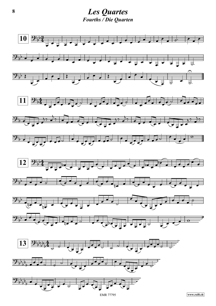 Surmonter les Difficultés Tuba scores gallery preview page 8