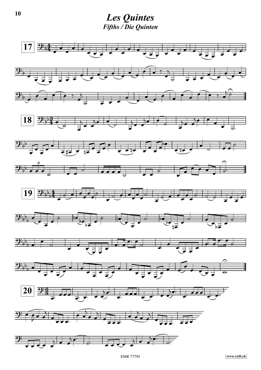 Surmonter les Difficultés Tuba scores gallery preview page 9