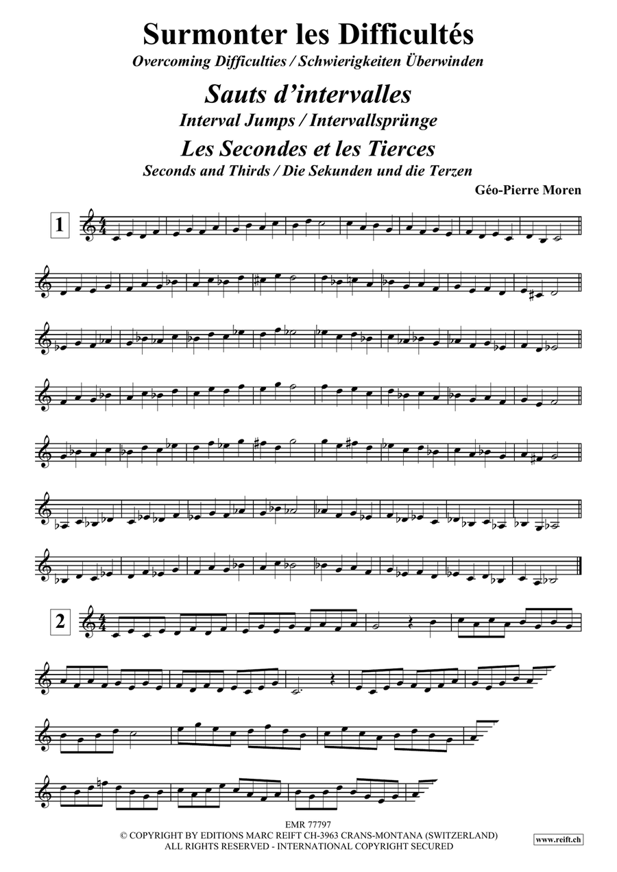 Surmonter les Difficultés Score scores gallery preview page 7