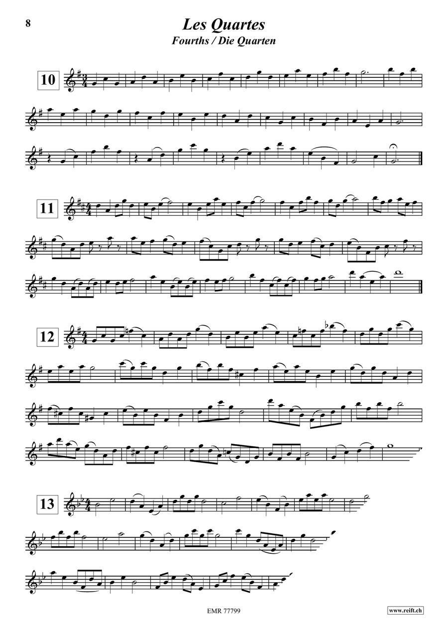 Surmonter les Difficultés Violin Solo scores gallery preview page 8