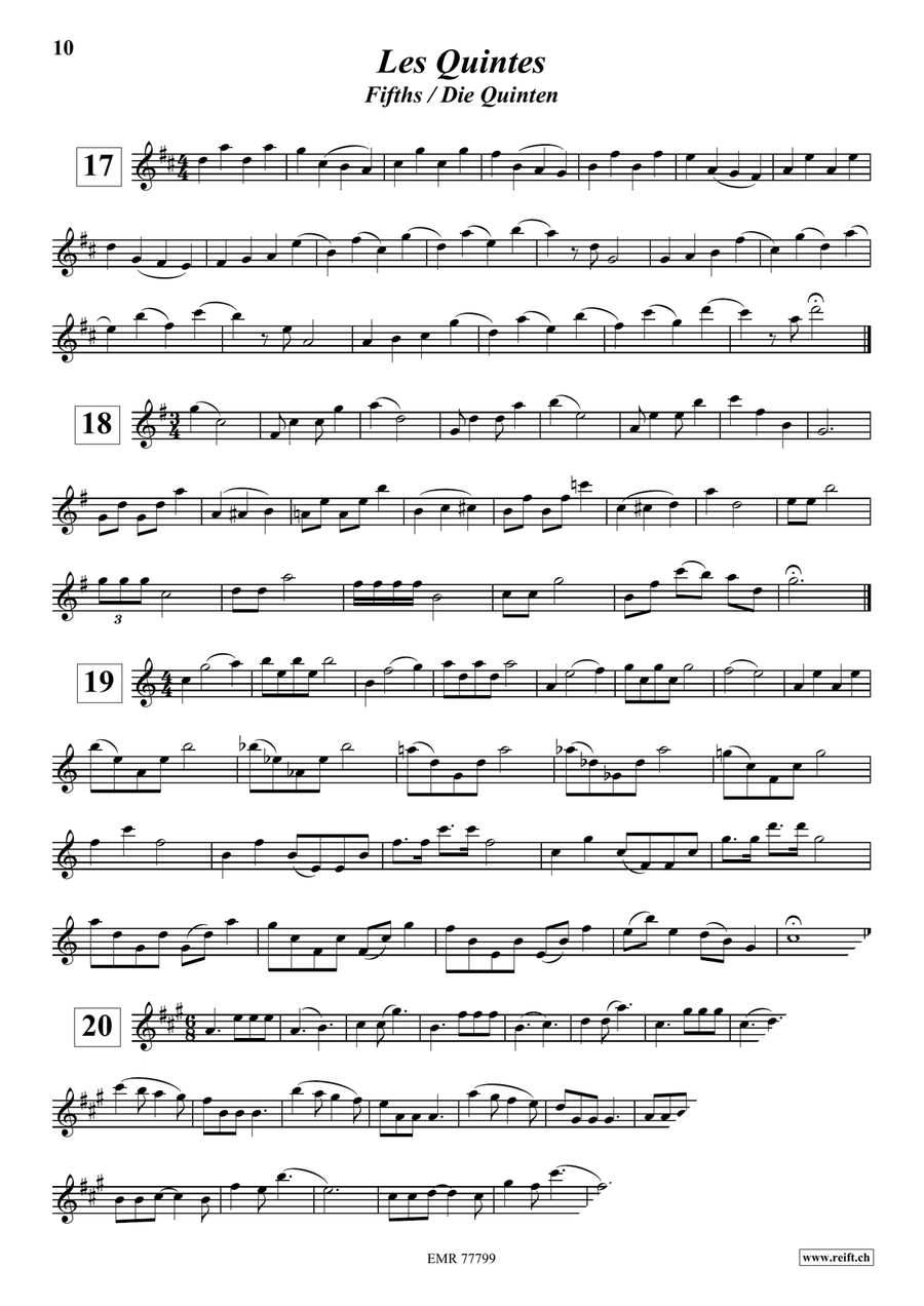 Surmonter les Difficultés Violin Solo scores gallery preview page 9