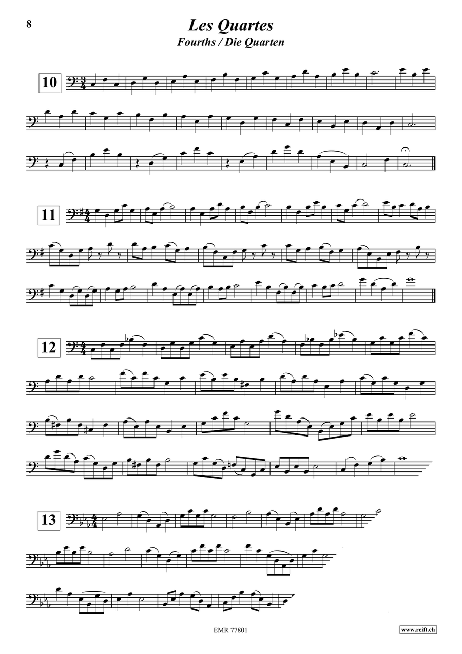 Surmonter les Difficultés Cello scores gallery preview page 8