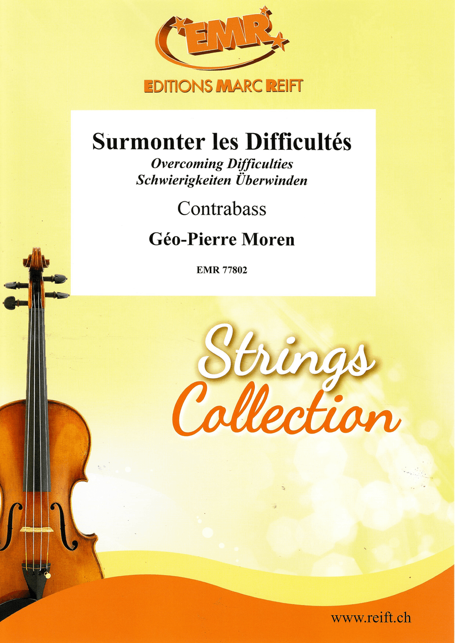 Surmonter les Difficultés Double Bass scores gallery preview page 1