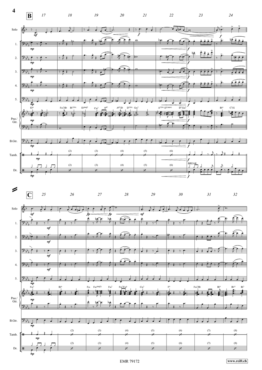 Somebody Loves Me Somebody Loves Me Trombone scores gallery preview page 5