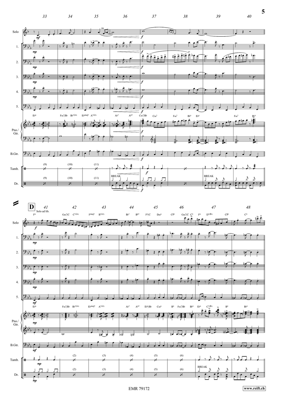 Somebody Loves Me Somebody Loves Me Trombone scores gallery preview page 6