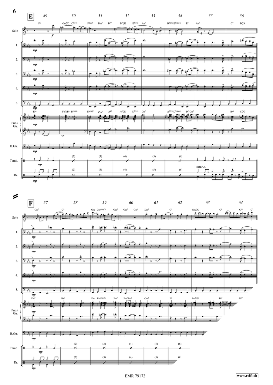 Somebody Loves Me Somebody Loves Me Trombone scores gallery preview page 7