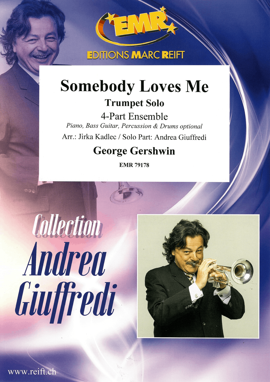 Somebody Loves Me Trumpet scores gallery preview page 1