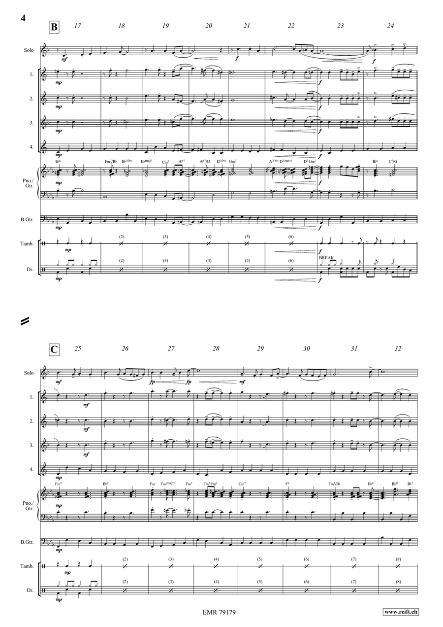 Somebody Loves Me Somebody Loves Me Saxophone scores gallery preview page 5