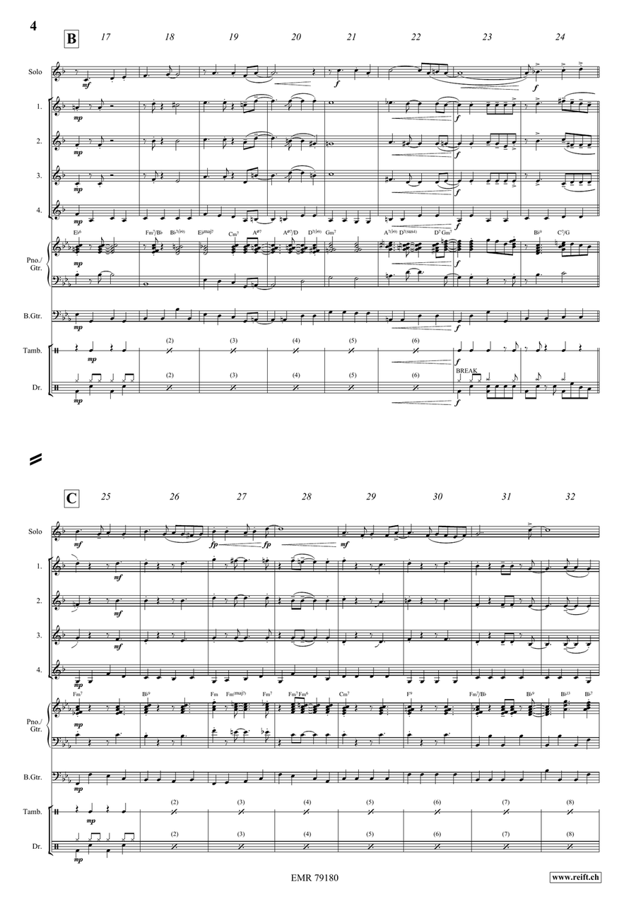 Somebody Loves Me Somebody Loves Me Cornet scores gallery preview page 5