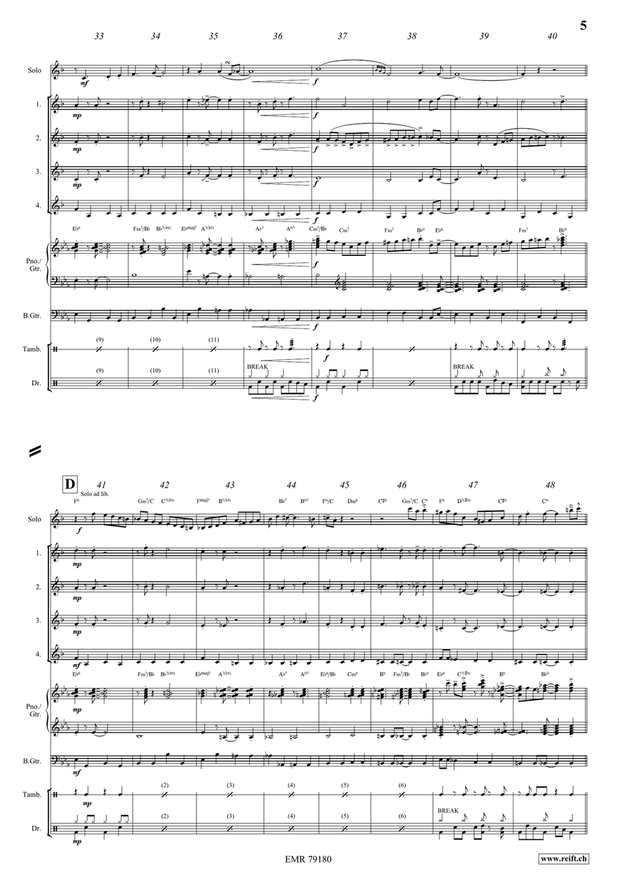 Somebody Loves Me Somebody Loves Me Cornet scores gallery preview page 6