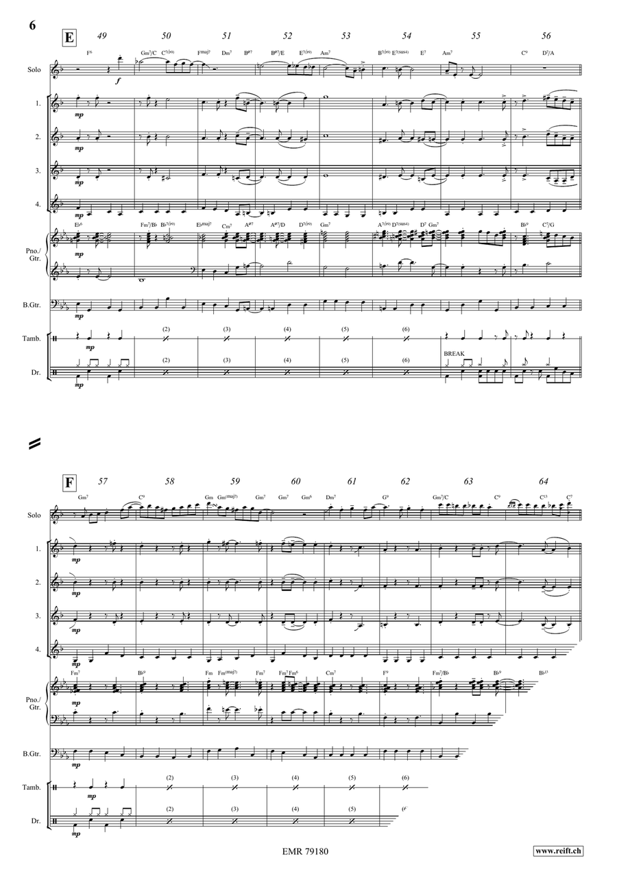 Somebody Loves Me Somebody Loves Me Cornet scores gallery preview page 7