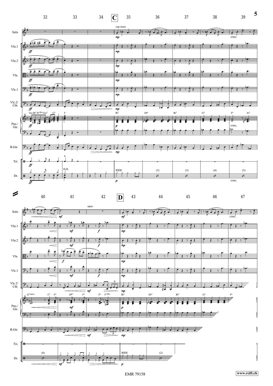 Slap That Bass Slap That Bass Trumpet scores gallery preview page 6
