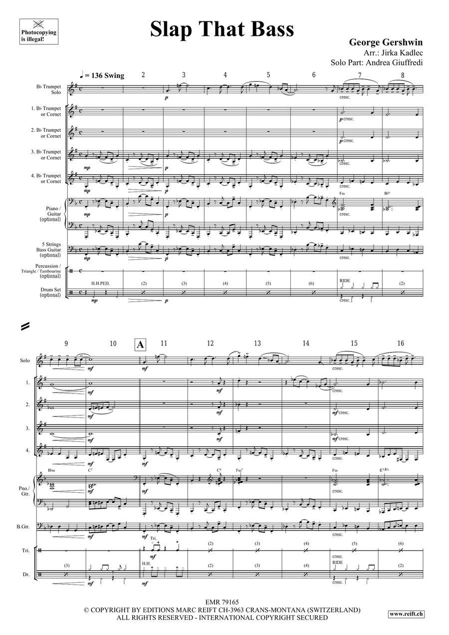 Slap That Bass Slap That Bass Cornet scores gallery preview page 4