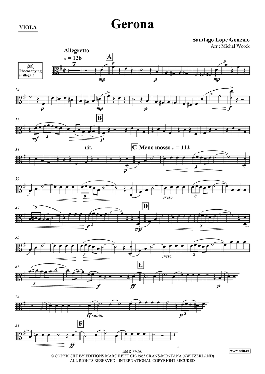 Gerona Gerona Piano Accompaniment scores gallery preview page 3