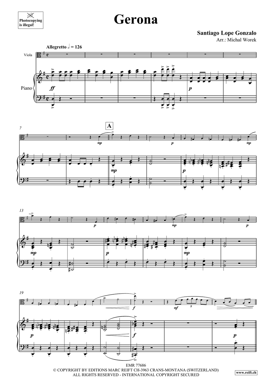 Gerona Gerona Piano Accompaniment scores gallery preview page 4