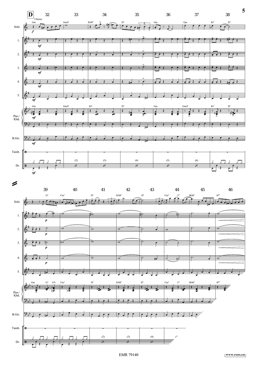 Ocean Drive Saxophone scores gallery preview page 6