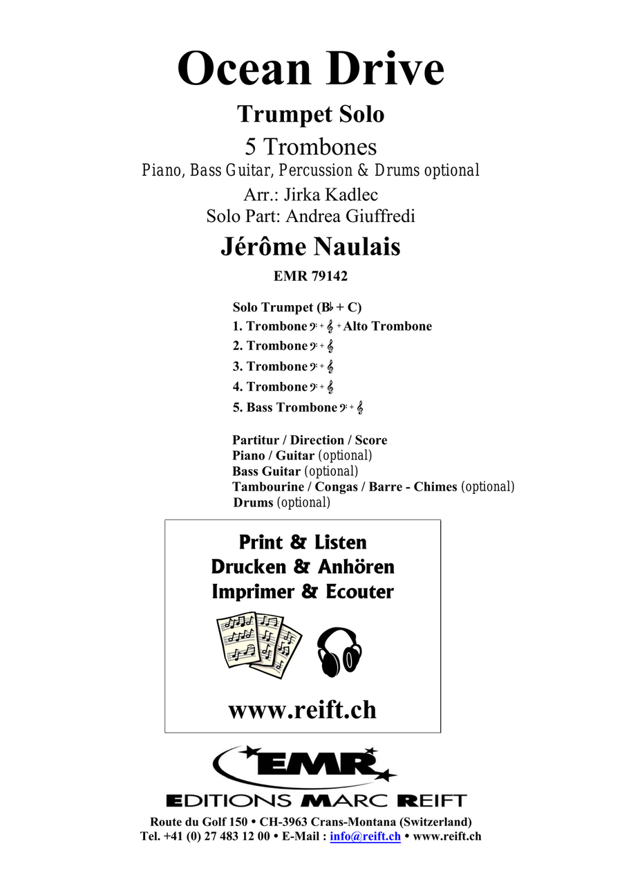 Ocean Drive Ocean Drive Trombone scores gallery preview page 2