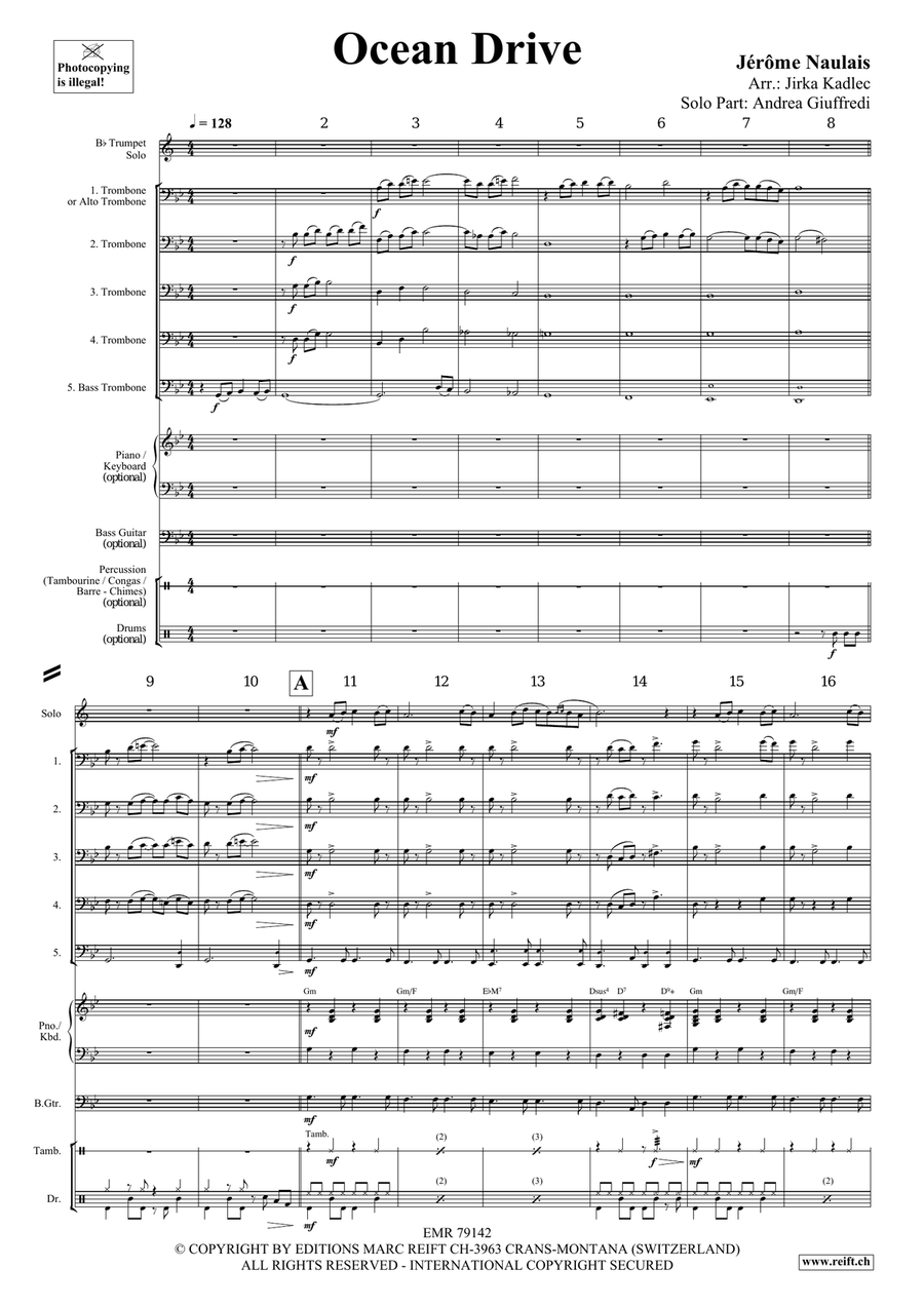 Ocean Drive Ocean Drive Trombone scores gallery preview page 4