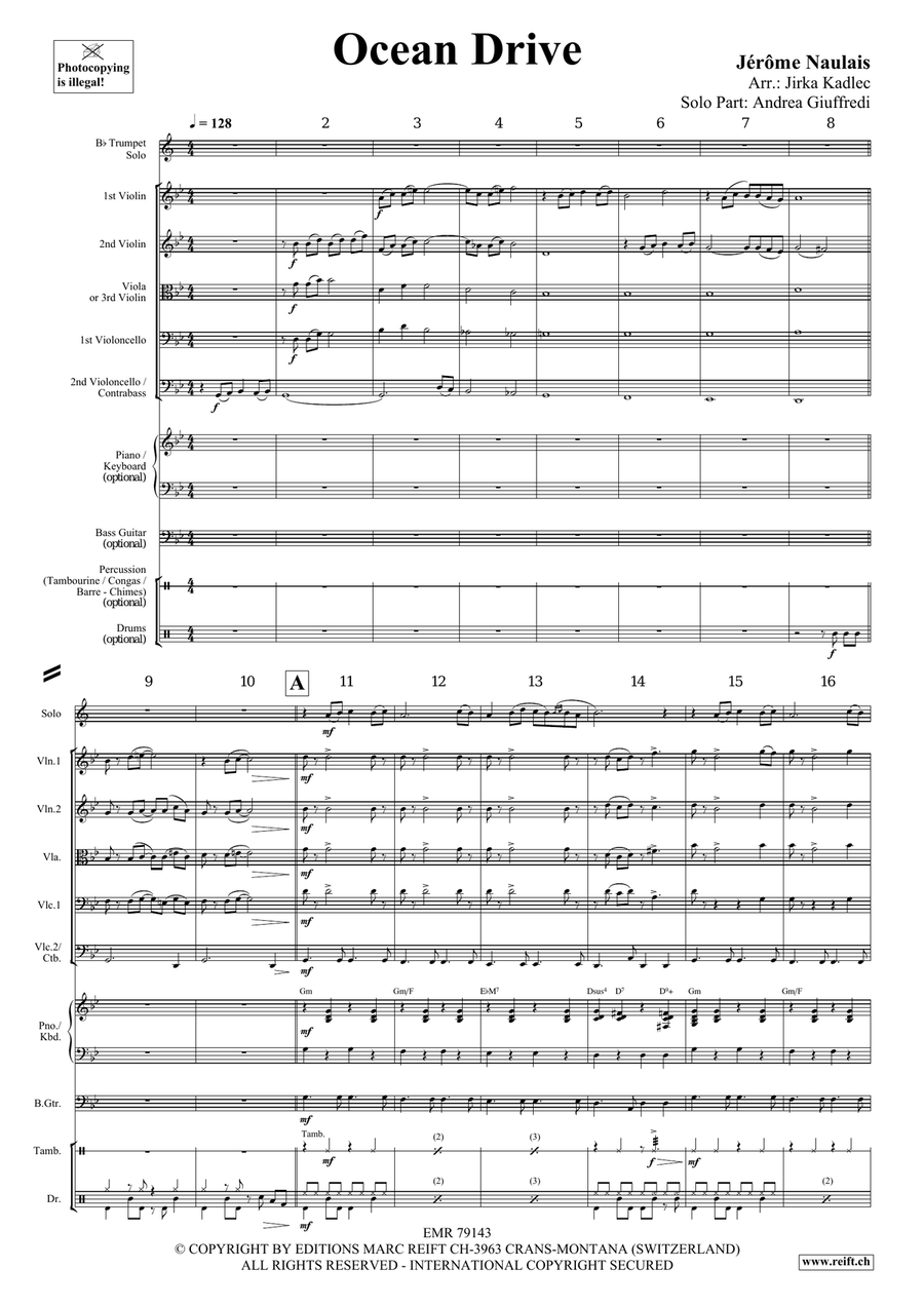 Ocean Drive Ocean Drive Trumpet scores gallery preview page 4
