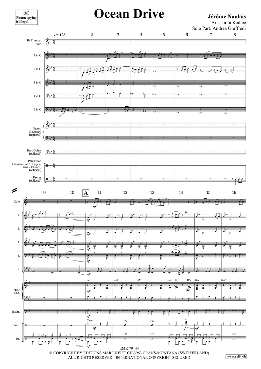 Ocean Drive Ocean Drive Brass Quintet scores gallery preview page 4