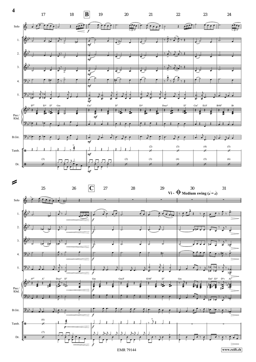 Ocean Drive Ocean Drive Brass Quintet scores gallery preview page 5