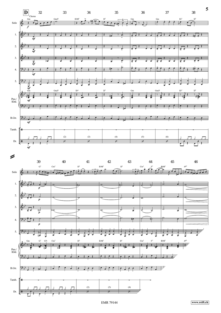 Ocean Drive Ocean Drive Brass Quintet scores gallery preview page 6