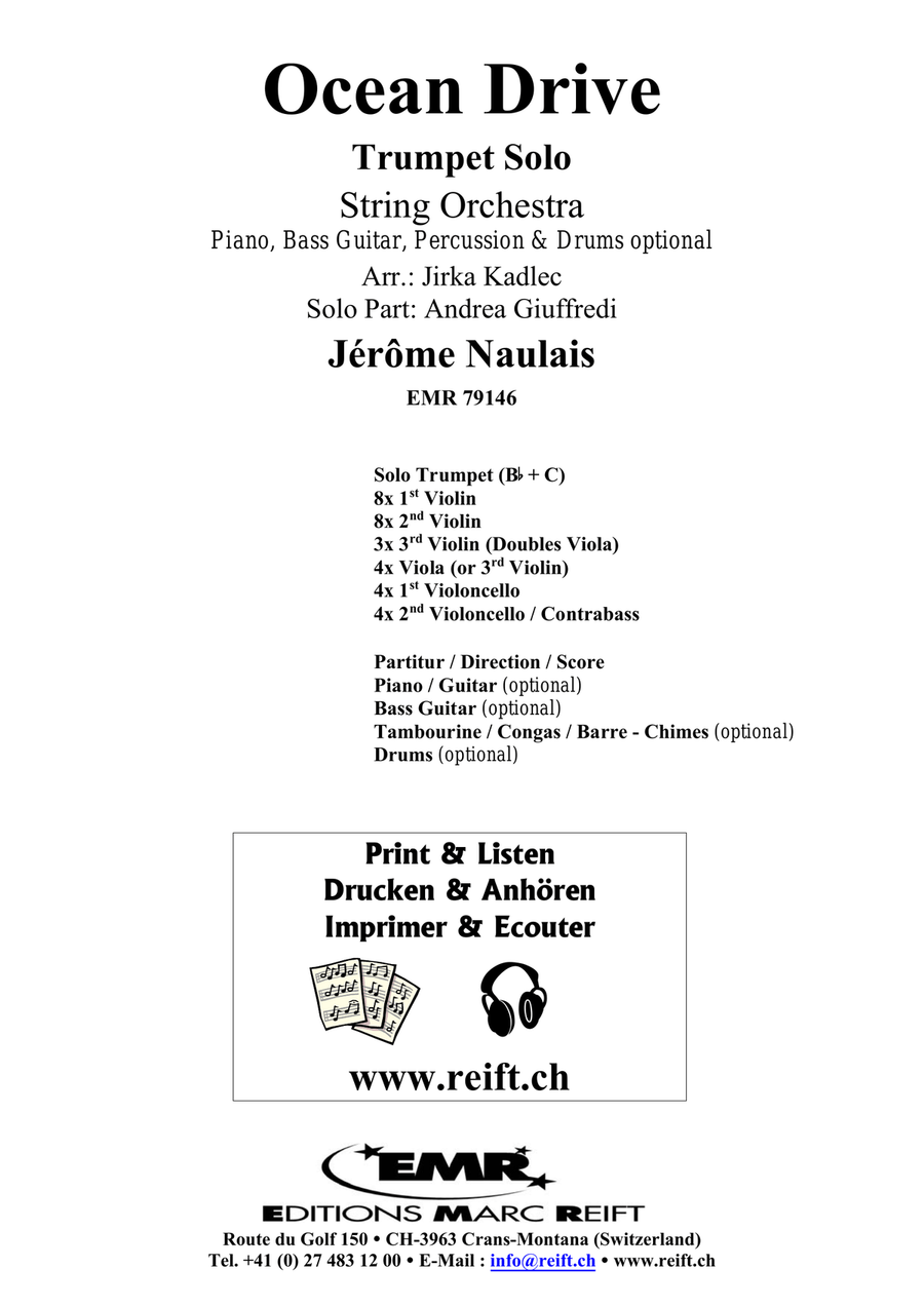 Ocean Drive Ocean Drive String Orchestra scores gallery preview page 2