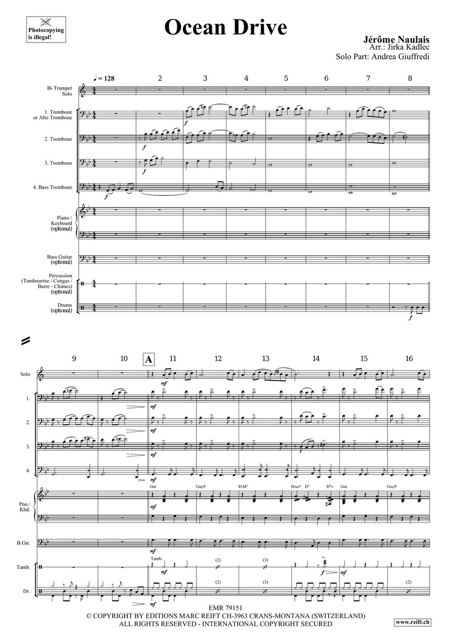 Ocean Drive Ocean Drive Trombone scores gallery preview page 4