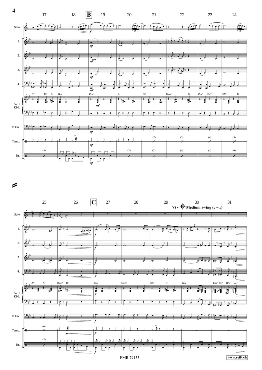 Ocean Drive Ocean Drive Brass Quartet scores gallery preview page 5