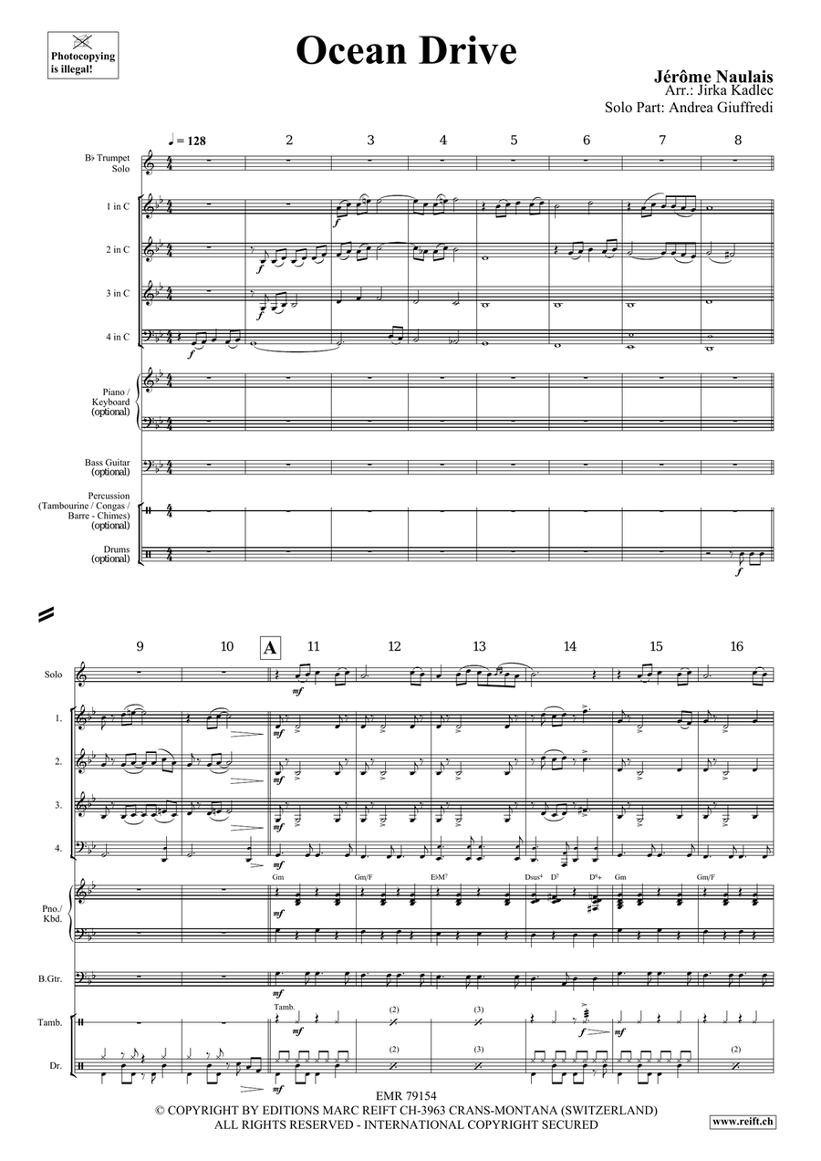 Ocean Drive Ocean Drive Woodwind Quartet scores gallery preview page 4