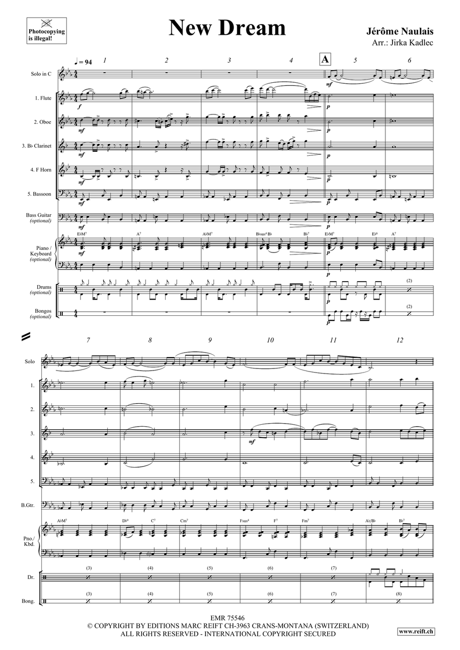 New Dream New Dream Bassoon scores gallery preview page 4