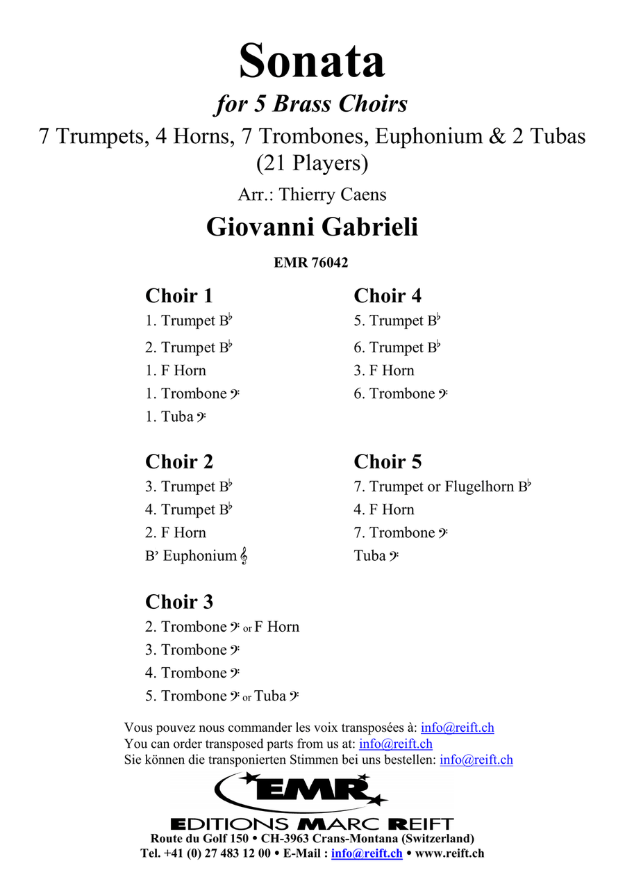 Sonata Sonata Euphonium scores gallery preview page 2